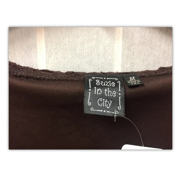 Suzie in the City, dress, short, brown, size M.: - Picture 11 of 11